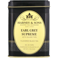 Harney & Sons, Earl Grey Supreme Tea, 4 oz