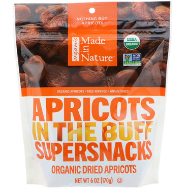 Made in Nature, , Apricots In The Buff Supersnacks, 6 oz (170 g)
