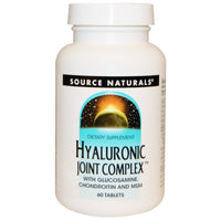 Source Naturals, Hyaluronic Joint Complex, 60 Tablets
