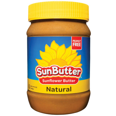 SunButter, Mantequilla de girasol natural, 16 oz (454 g)