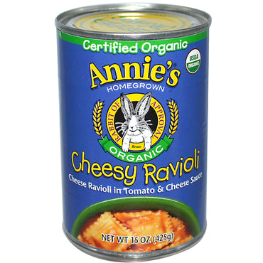 Annies hjemmelavede osteagtig ravioli 15 oz (425 g)