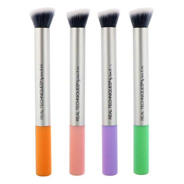 Real Techniques by Samantha Chapman, Color Correcting Brush Set, 4 Piece