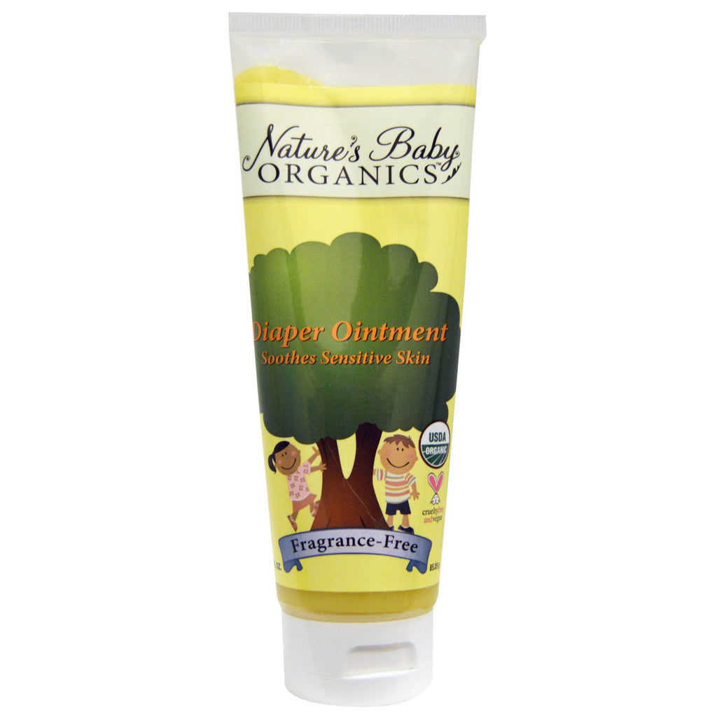 Nature's Baby s, Diaper Ointment, Fragrance-Free, 3 fl oz (85.05 g)