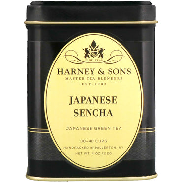 Harney & Sons, japansk Sencha grønn te, 4 oz