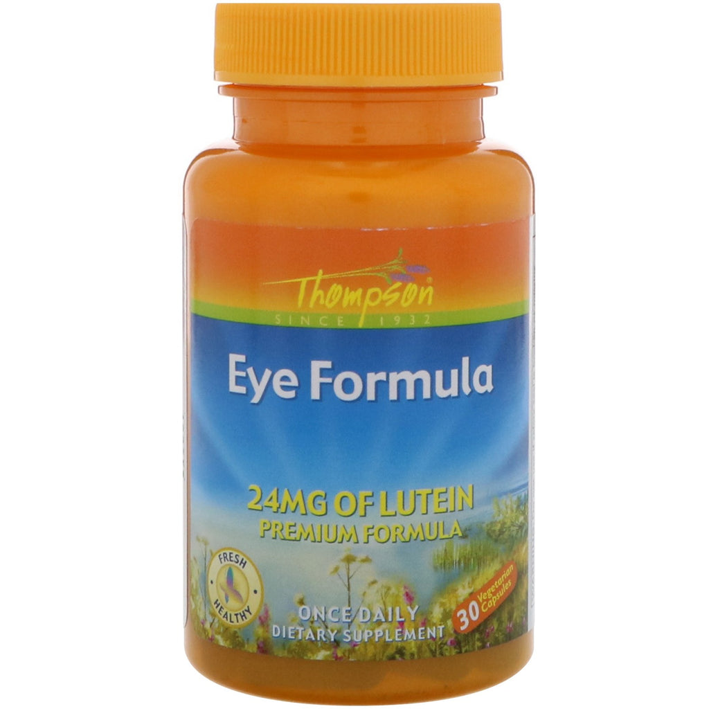 Thompson, fórmula para los ojos, 30 cápsulas vegetales
