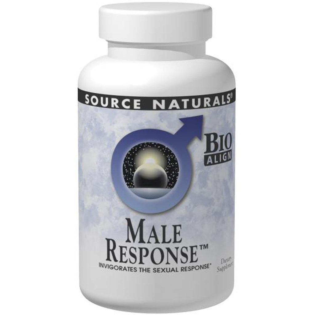 Source naturals, mannlig respons, 90 tabletter