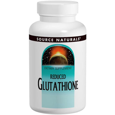 Source Naturals, 還元型グルタチオン、250 mg、60 錠