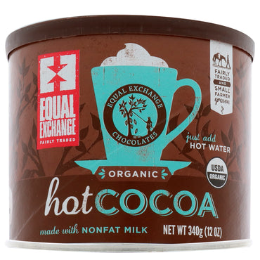 Equal Exchange, cacao fierbinte, 12 oz (340 g)
