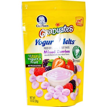 Gerber Graduates Yogurt Melts Mixed Berries 1.0 oz (28 g)