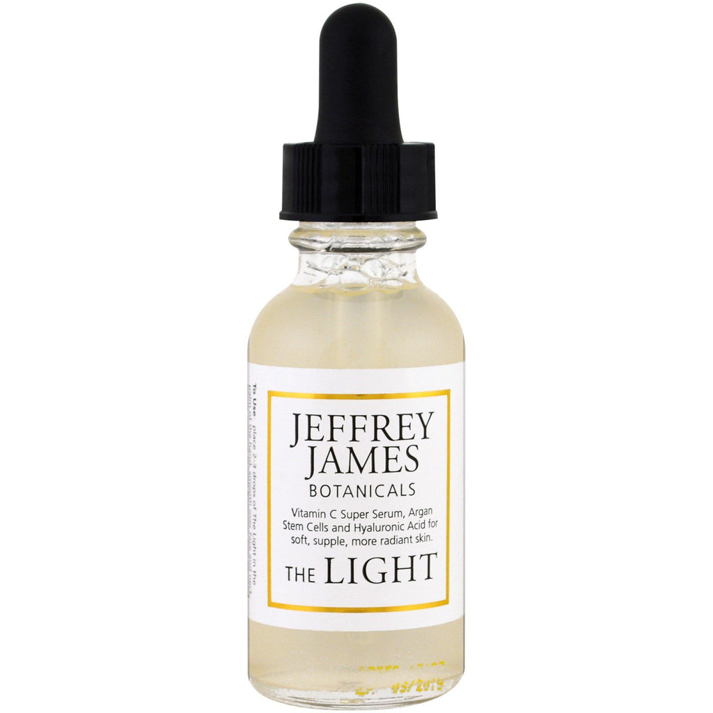 Jeffrey James Botanicals, Serul C împotriva vârstei luminii, 1,0 oz (29 ml)