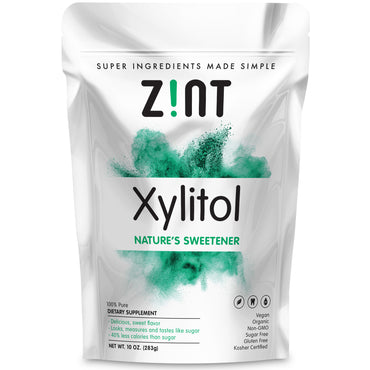 Zint, إكسيليتول، مُحلي طبيعي، 10 أونصة (283 جم)