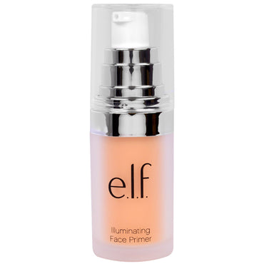 ELF Cosmetics, Prebase facial iluminadora, brillo radiante, 0,47 fl oz (14 ml)