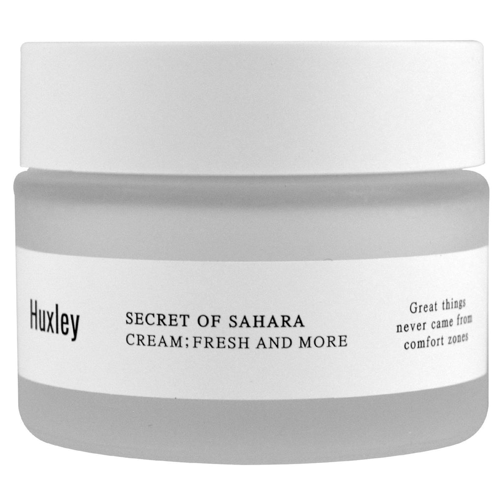 Huxley, Secretul Saharei, Cremă Fresh and More, 1,69 fl oz (50 ml)
