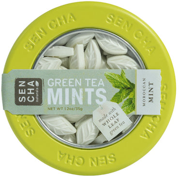 Sencha Naturals תה ירוק מנטה מרוקאית מנטה 1.2 אונקיות (35 גרם)