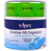 Apex, Desktop Pill Organizer, 1 Desktop Pill Organizer