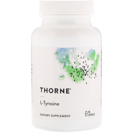 Thorne Research, إل-تيروزين، 90 كبسولة