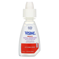 Visine, Red Eye, Gotas para los ojos para múltiples síntomas Total Comfort, 1/2 fl oz (15 ml) 