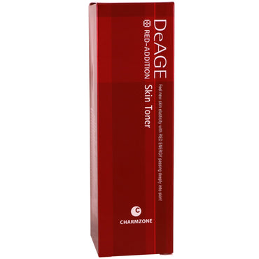 Charmzone DeAge Red-Addition Skin Toner 4.39 fl oz (130 מ"ל)