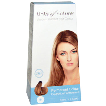 Tints of Nature, coloration permanente, blond moyen naturel, 7N, 4,4 fl oz (130 ml)