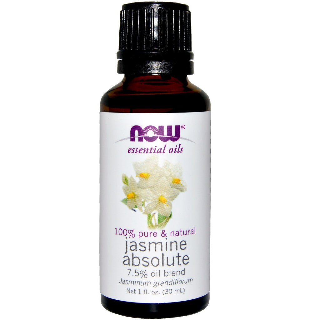 Now Foods, Essential Oils, Jasmine Absolute, 1 fl oz (30 ml)