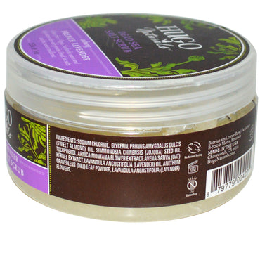 Hugo Naturals, Dead Sea Salt Scrub, French Lavender, 9 oz (255 g)