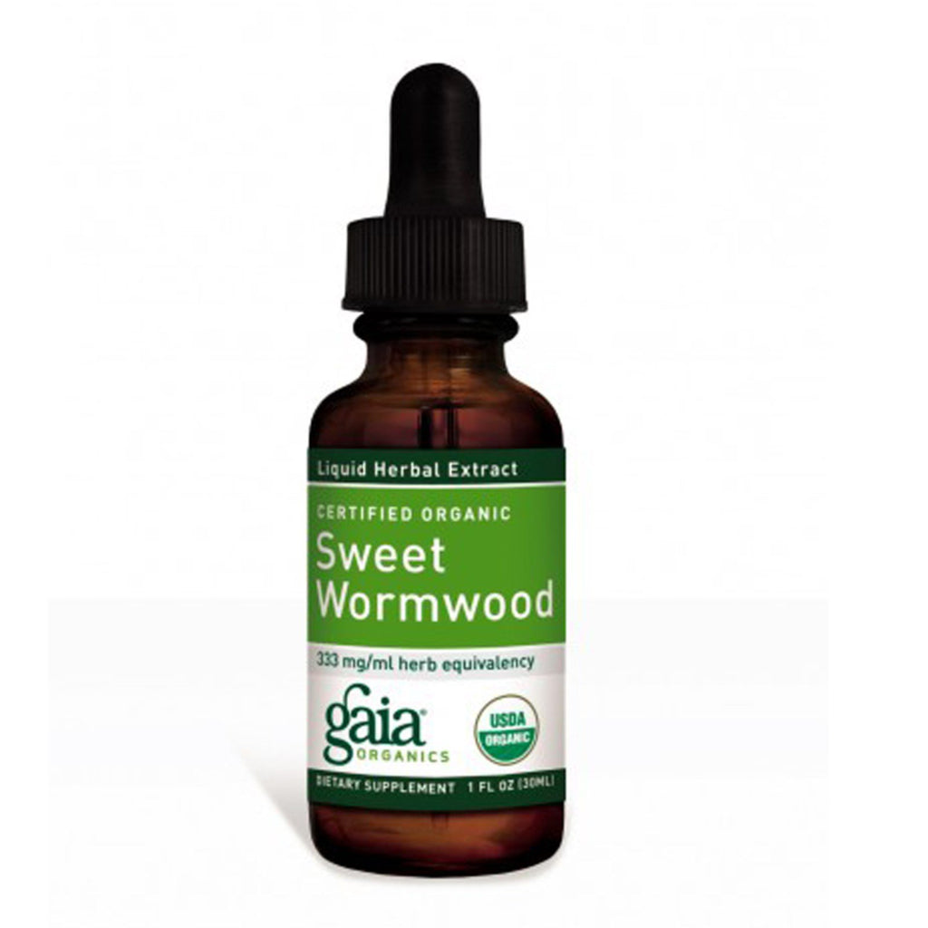 Gaia Herbs, Certified  Sweet Wormwood, 1 fl oz (30 ml)