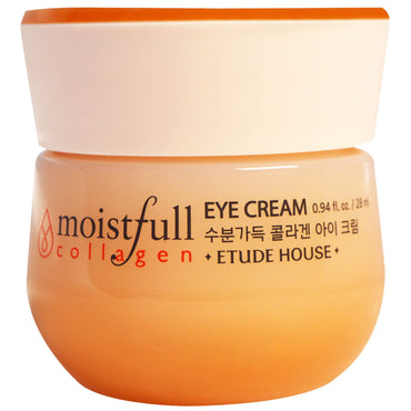 Etude House, Crème pour les yeux au collagène Moistfull, 0,94 fl oz (28 ml)
