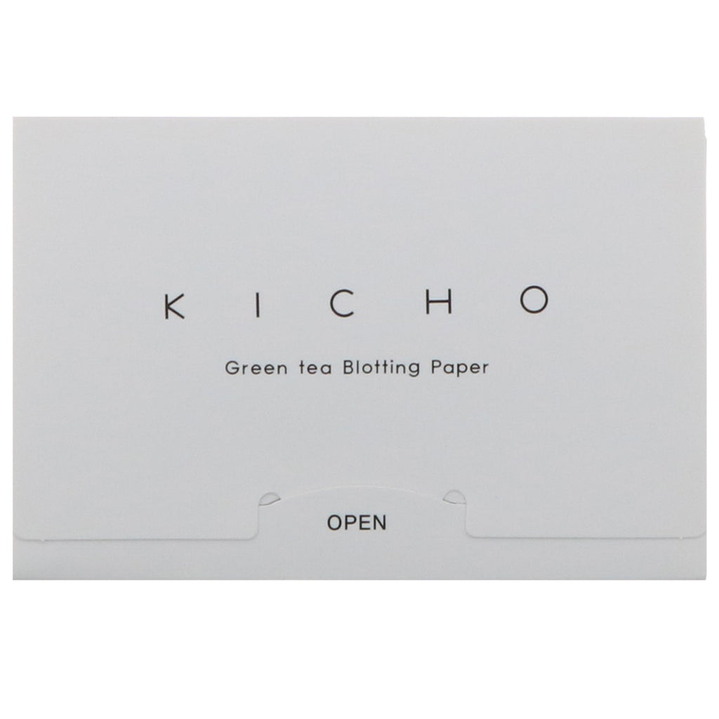 Papel absorvente de chá verde Kicho 50 peças