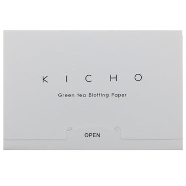 Papel absorvente de chá verde Kicho 50 peças