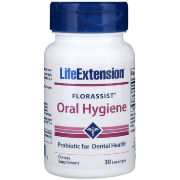 Life Extension, Florassist, Higiene bucal, 30 pastillas