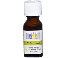 Aura Cacia, Aceites esenciales 100 % puros, Relajación, 0,5 fl oz (15 ml)