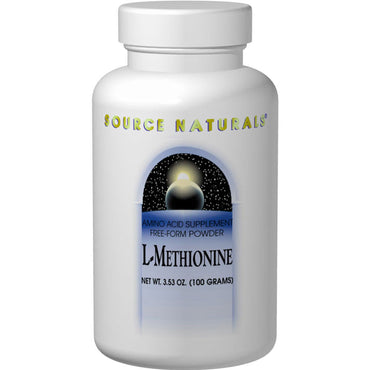 Source Naturals, L-Methionine, 3,53 oz (100 g)
