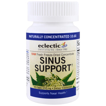 Eclectic Institute, Sinus Support, 310 mg, 45 Kapseln