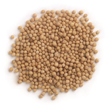 Frontier Natural Products, semințe întregi de muștar galben, 16 oz (453 g)