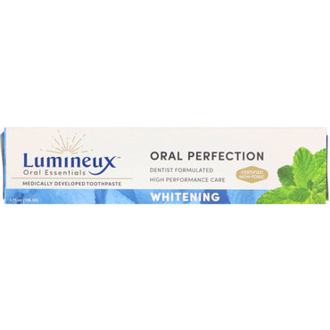 Oral Essentials, Pasta de dientes desarrollada médicamente, Blanqueamiento, 3,75 oz (99,2 g)