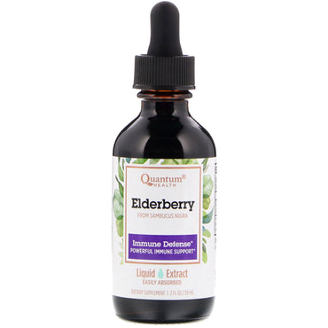 Quantum Health, Elderberry Immune Defense, Liquid Extract