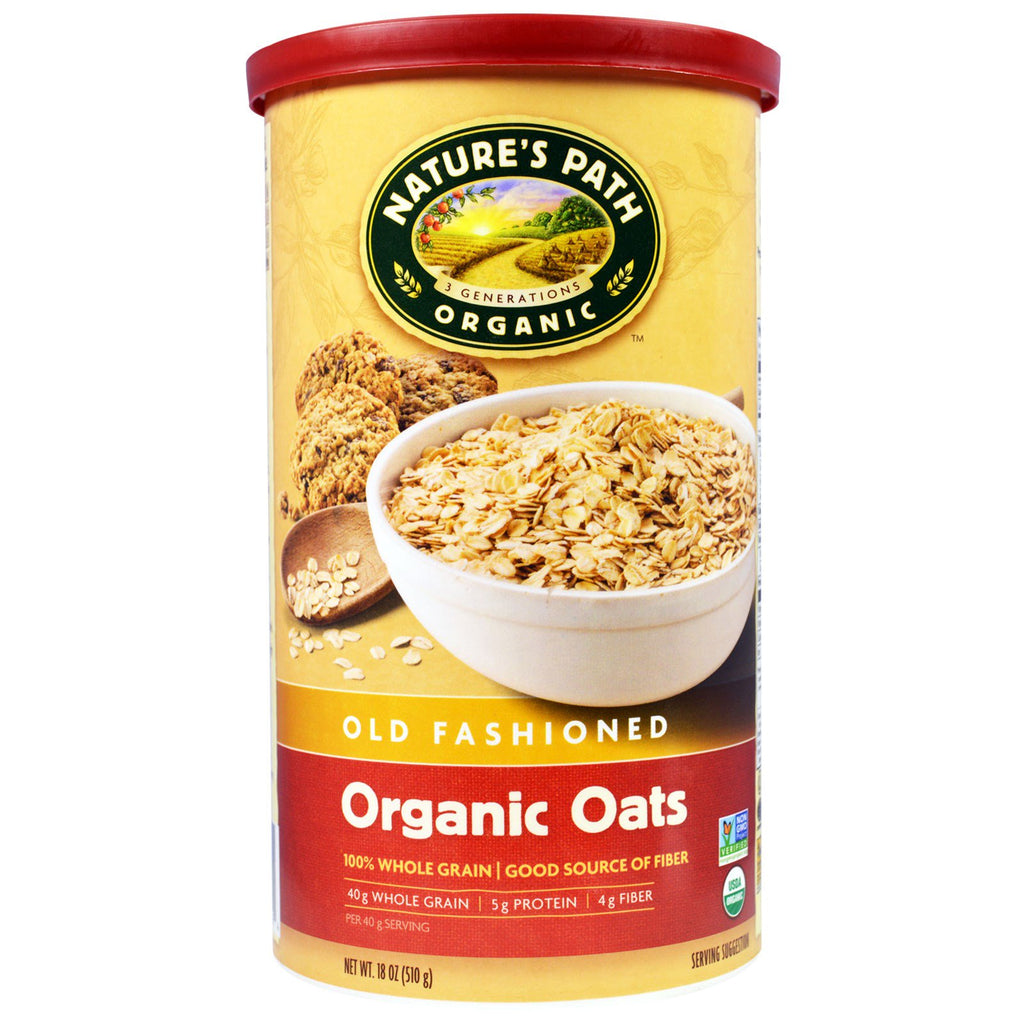 Country Choice , Nature's Path  Oats, Old Fashioned, 18 oz (510 g)
