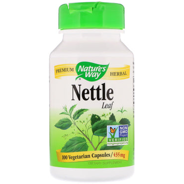 Nature's Way, Feuille d'ortie, 435 mg, 100 capsules végétariennes