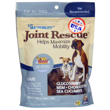 Ark Naturals, Sea "Mobility", Joint Rescue, For All Dogs, Lamb, 9 oz (255 g)