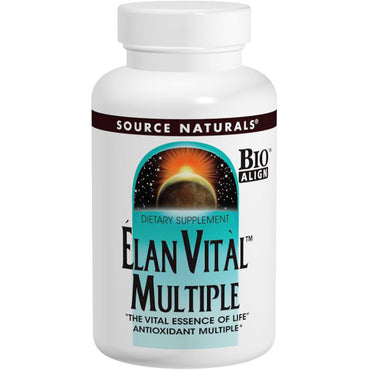 Source Naturals, Elan Vital Multiple, 90 comprimés