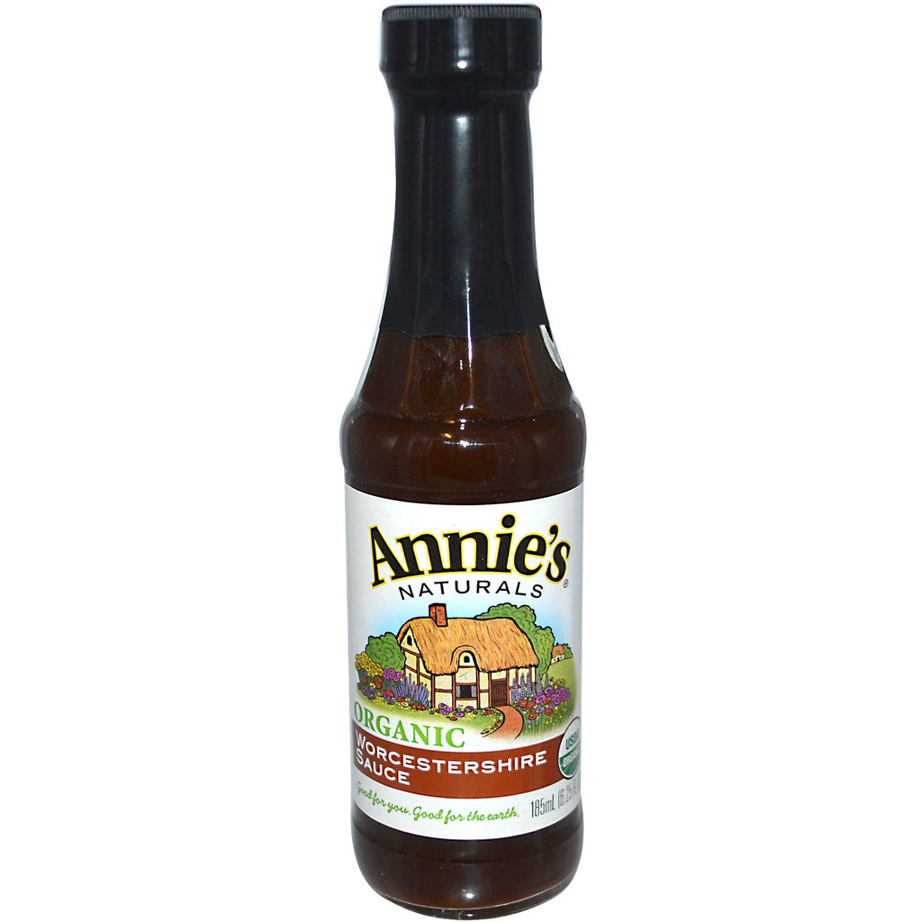 Annie's Naturals, Molho Worcestershire, 185 ml (6,25 fl oz)