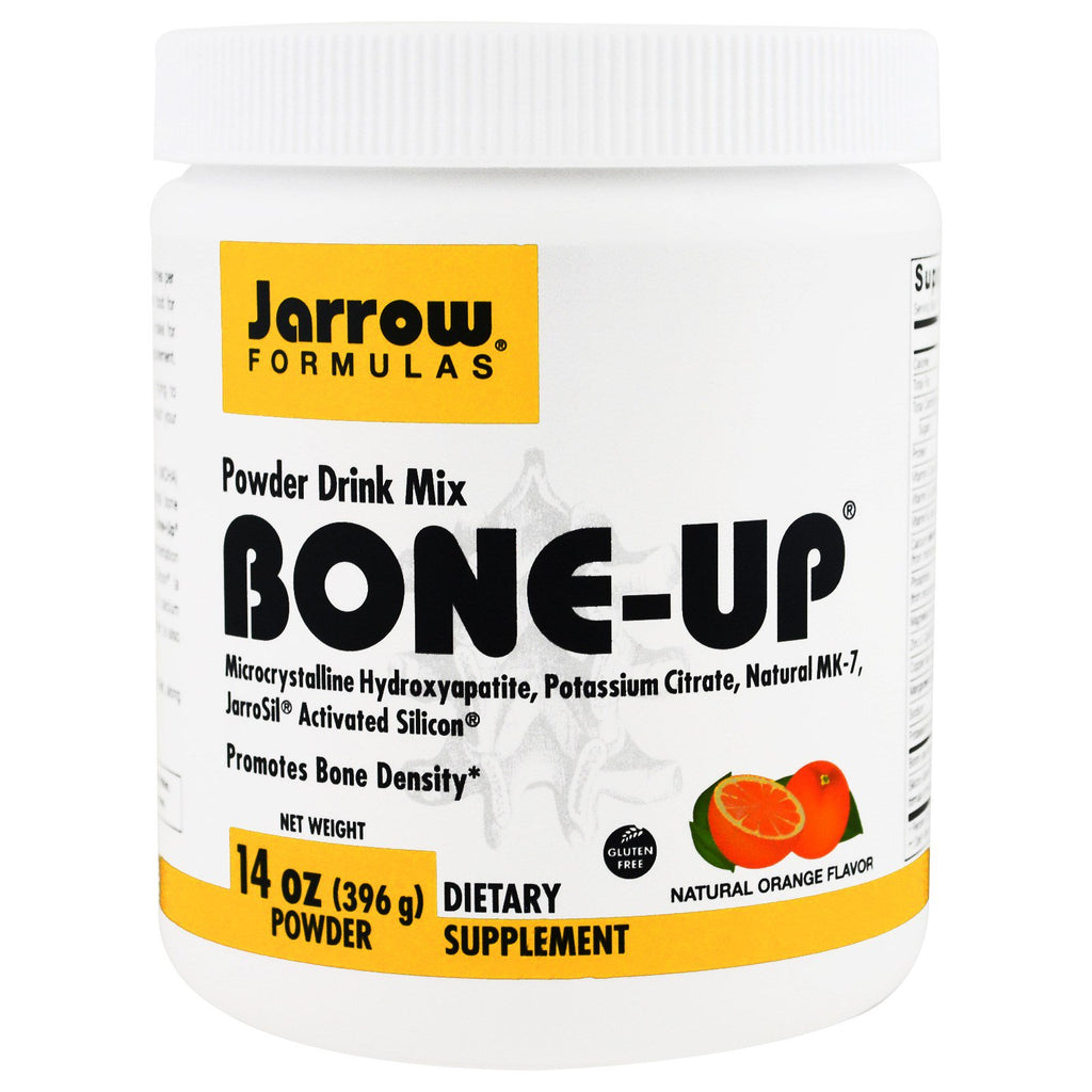 Jarrow Formulas, Bone-Up Powder Drink Mix, natuurlijke sinaasappelsmaak, 14 oz (396 g)