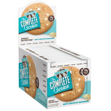 Lenny & Larry's The Complete Cookie White Chocolaty Macadamia 12 Cookies 4 oz (113 g) Each