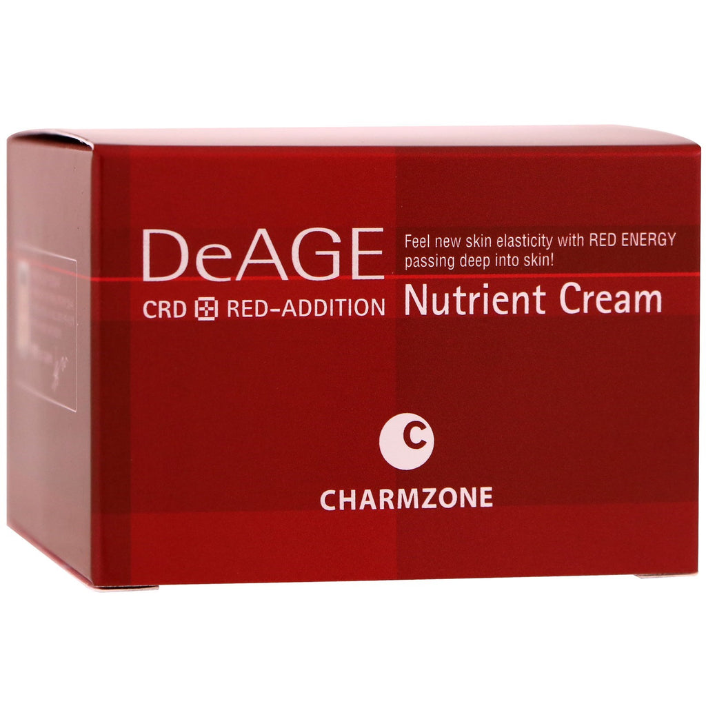 Charmzone, DeAge, 레드-애디션, 뉴트리언트 크림, 50 ml
