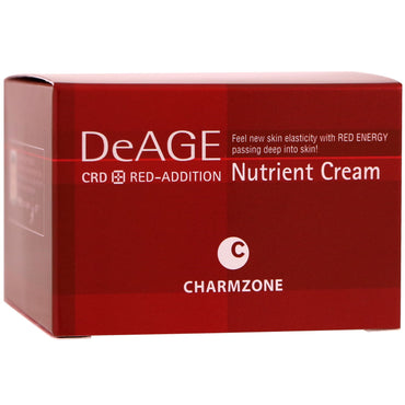 Charmzone, DeAge, Red-Addition, Nutrient Cream, 50 ml