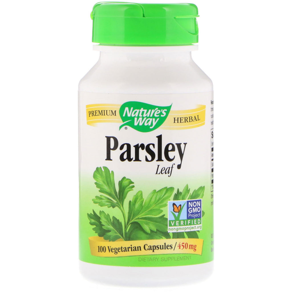 Nature's Way, Parsley Leaf, 450 mg, 100 Vegetarian Capsules