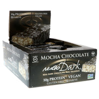 NuGo Nutrition, NuGo Dark, barras de proteína, chocolate moca, 12 barras, 50 g (1,76 oz) cada una