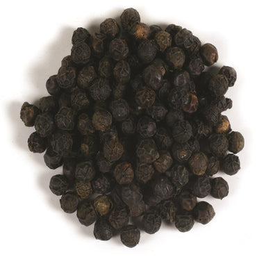 Frontier Natural Products, boabe întregi de piper negru Tellicherry, 16 oz (453 g)