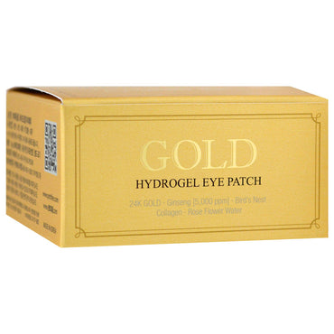 Petitfee, goldene Hydrogel-Augenklappe, 60 Stück