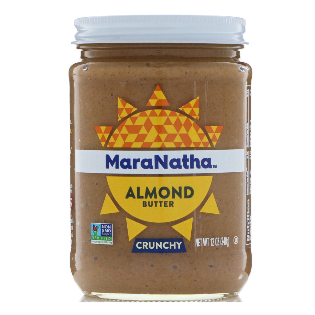 MaraNatha, Almond Butter, Crunchy, 12 oz (340 g)
